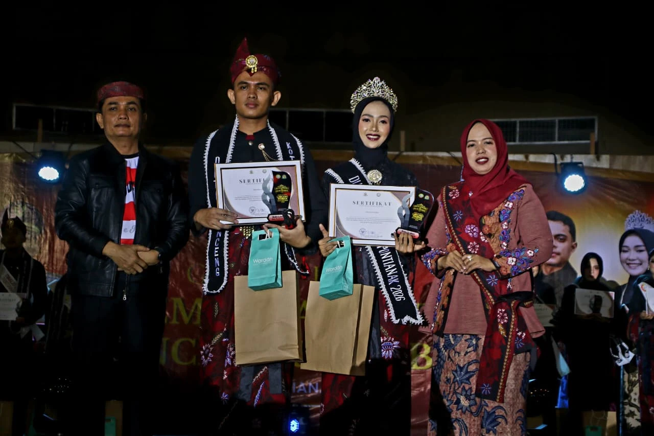Zulfan dan Nurhaliza Terpilih sebagai Duta Lanceng dan Praben Pontianak 2026